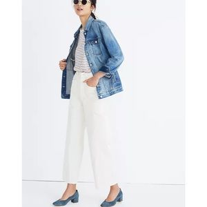 ✌️ Madewell - The Oversized Jean Jacket in Capstone Wash